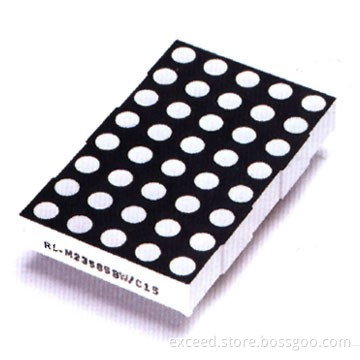 LED Dot Matrix Display for Displays